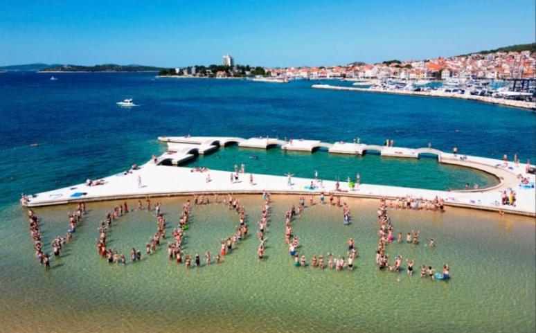 Azul Vodice Appartement Buitenkant foto